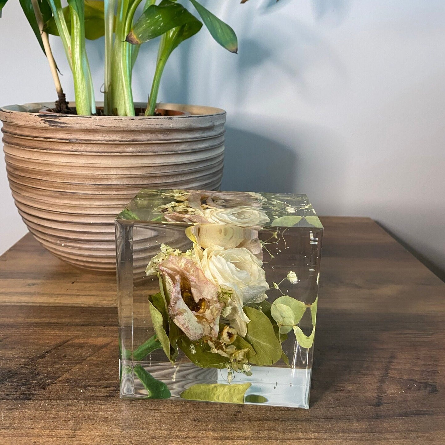 10cm Floral Cube