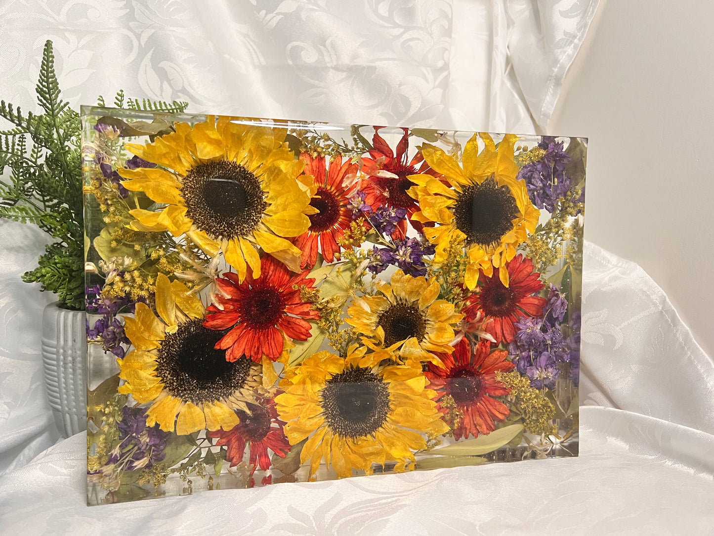 Square & Rectangle Floral Blocks