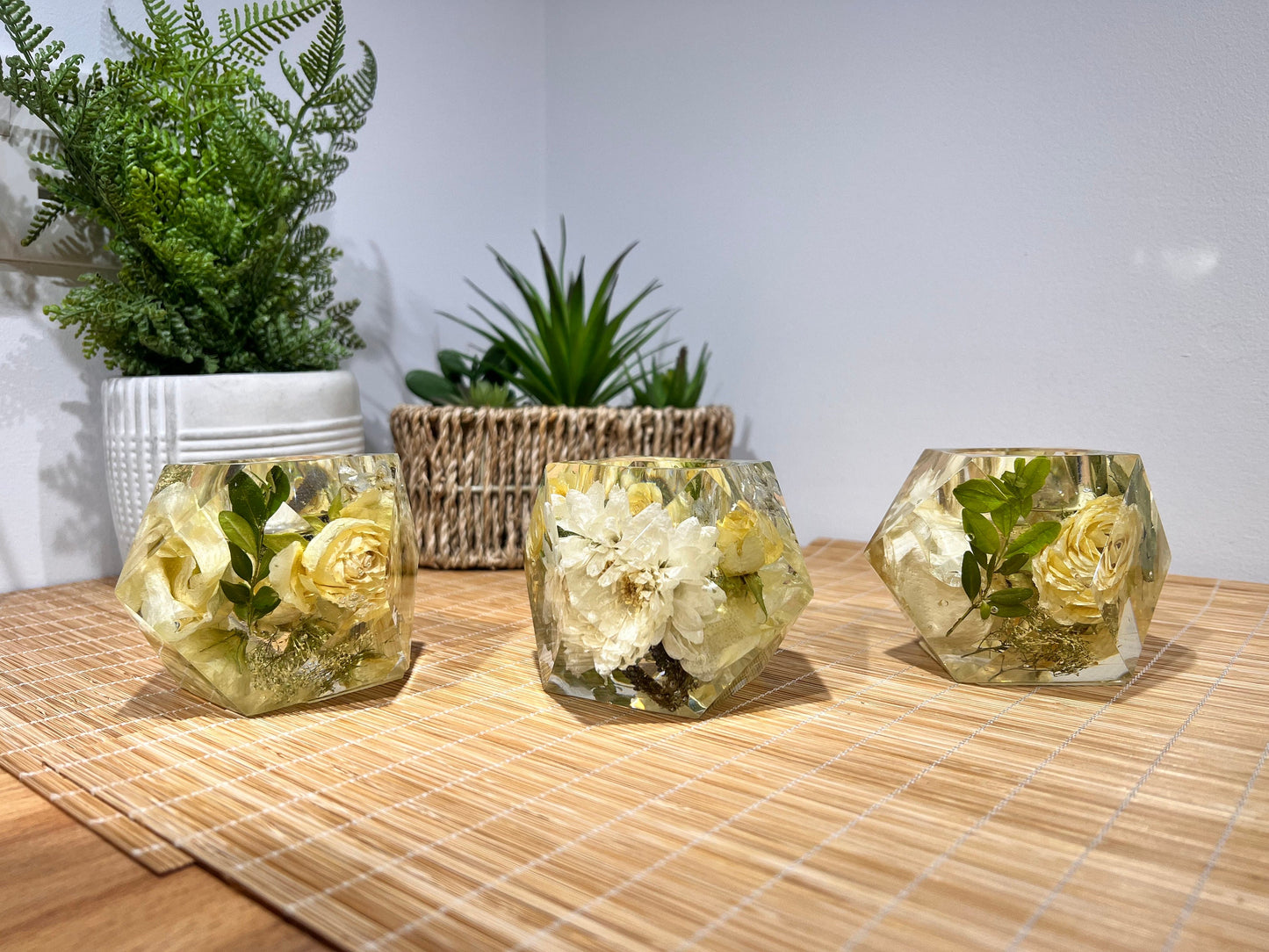 Geometric Tealight