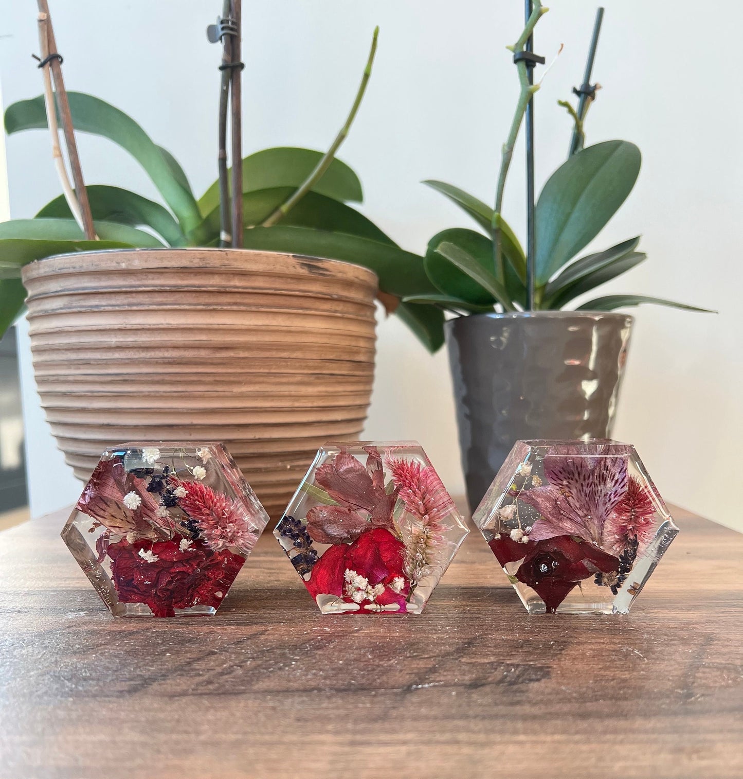 6cm Hex Paperweight