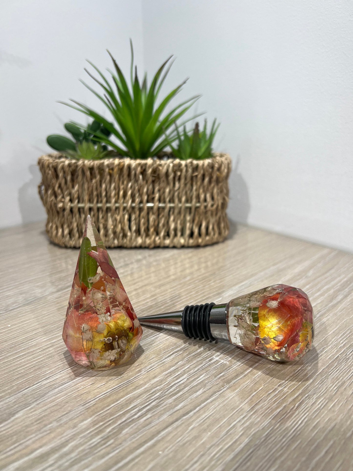 Faceted Bottle Stop