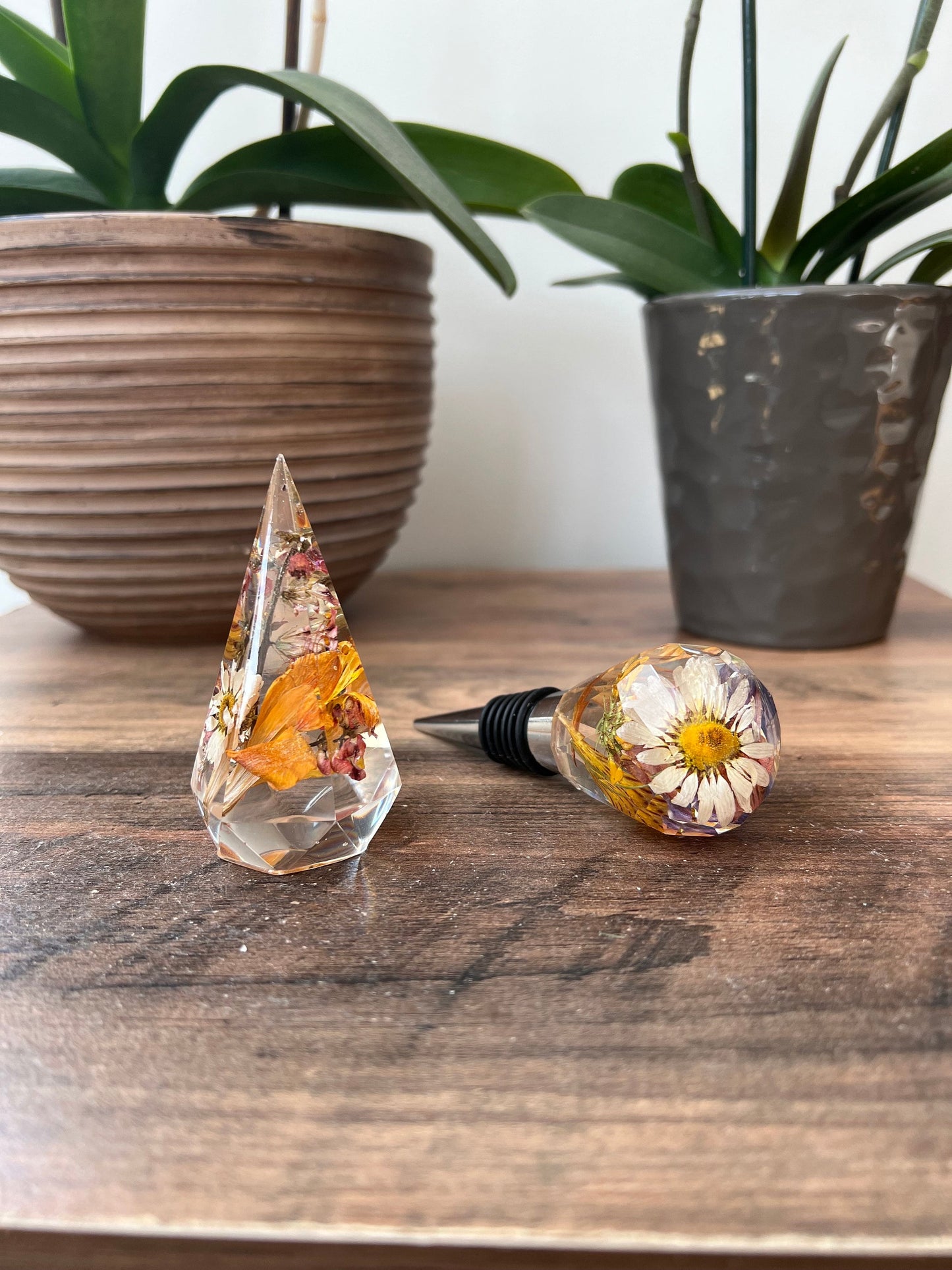 Faceted Bottle Stop