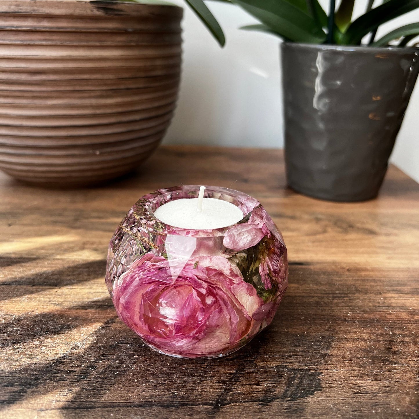 Medium Faceted Tealight