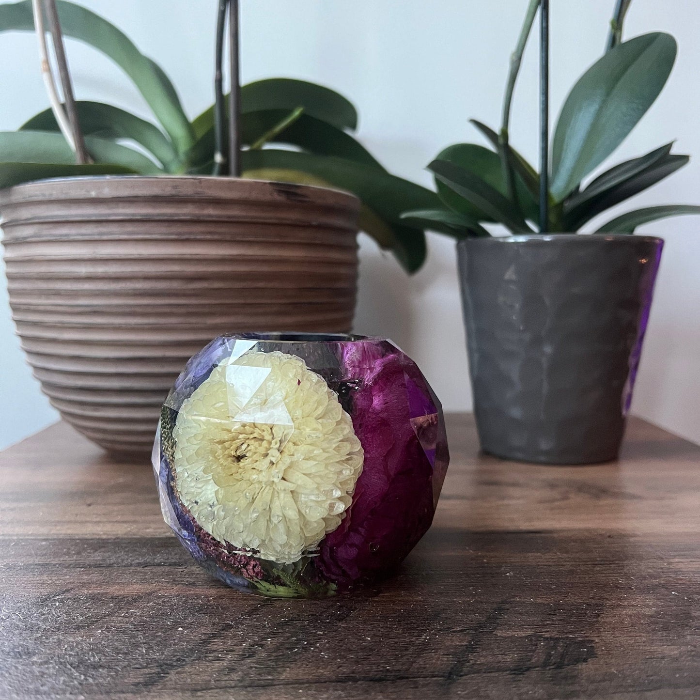 Large Faceted Tealight
