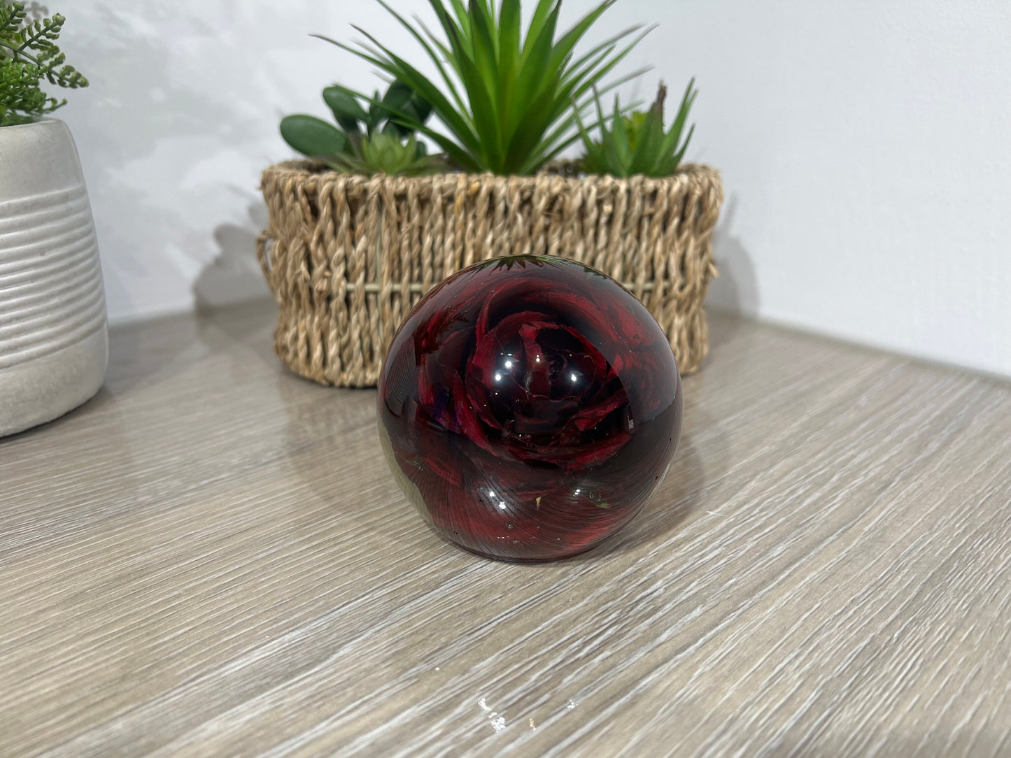 8cm Sphere Paper Weight