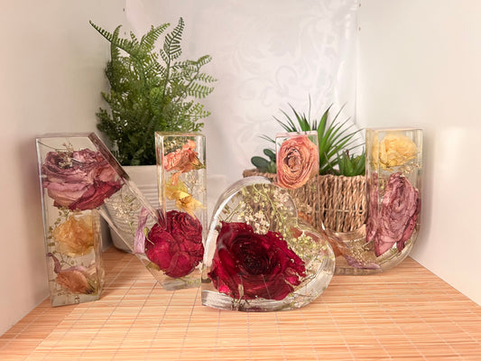 Set of Large Initials with a Heart