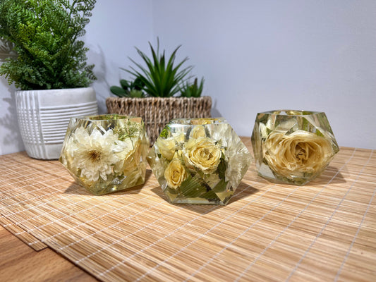 Geometric Tealight
