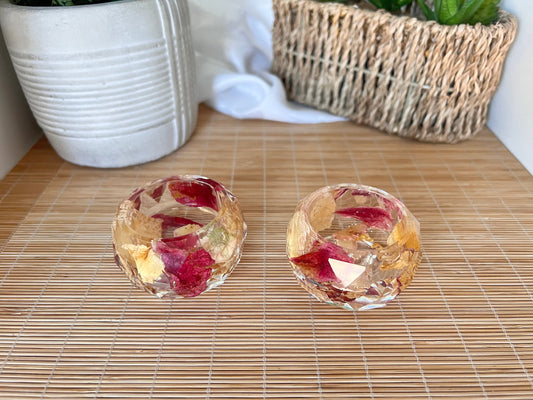 Small Faceted Tealight