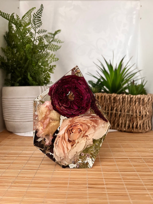 Large Multi Faceted 3D Block