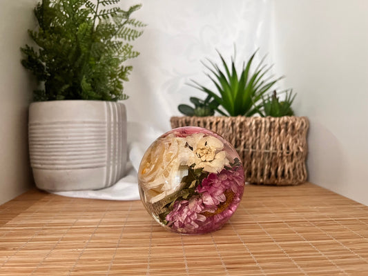 8cm Sphere Paper Weight